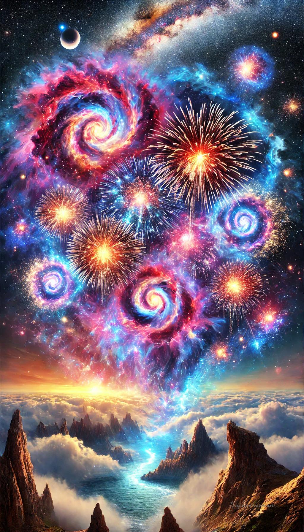 A Magical New Year’s Wish Greeting Card