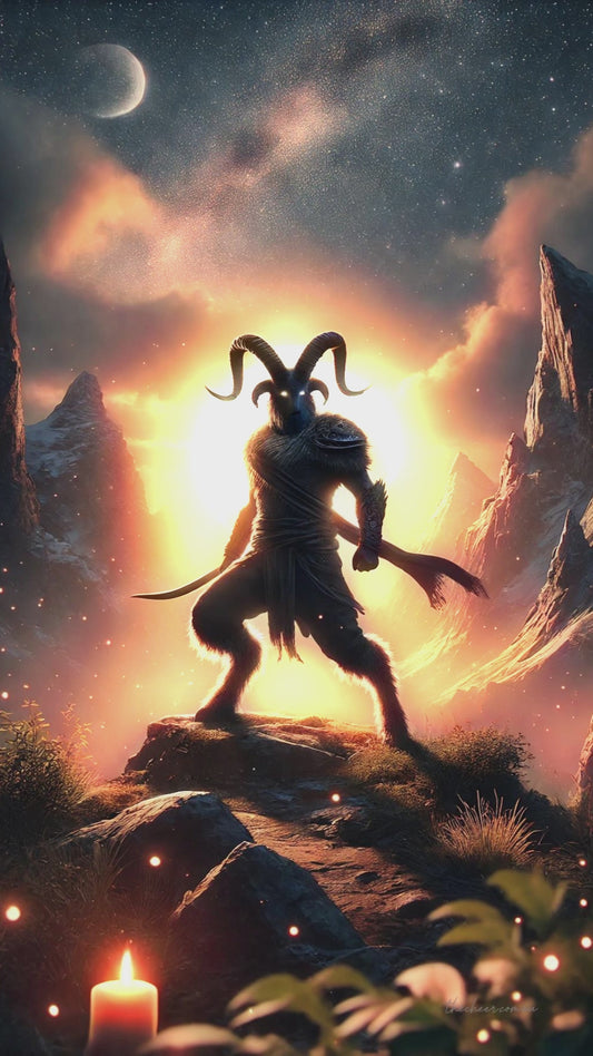 Capricorn Zodiac Birthday Digital Video E-Card: Strength and Resilience