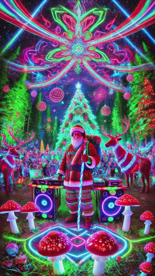 Bush Doof Christmas Digital Greeting Card