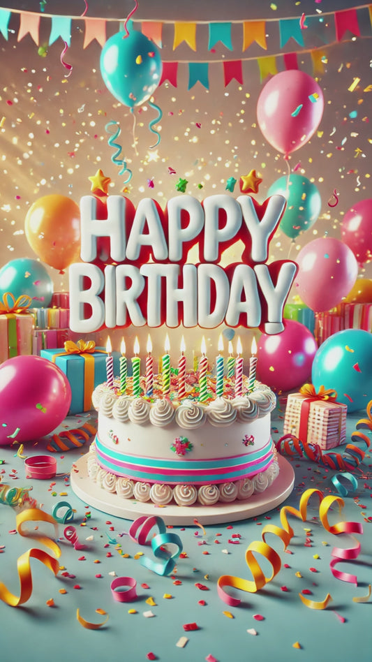 Birthday Basic (Original) Greeting E-Card